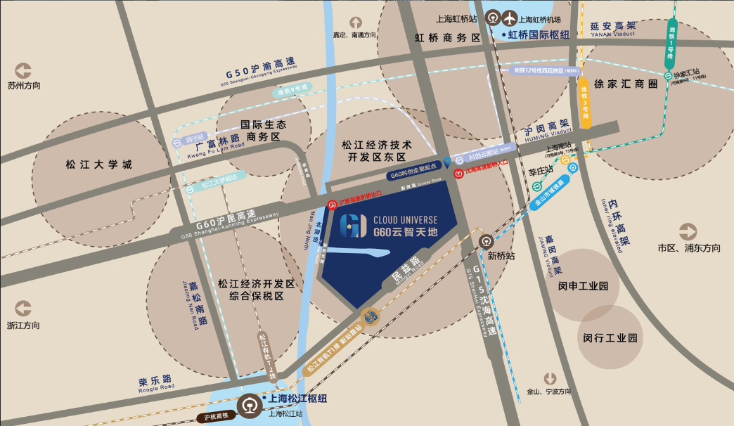 松江新桥长三角 G60云智天地1000平方-4000平方独栋C65出售-产联社