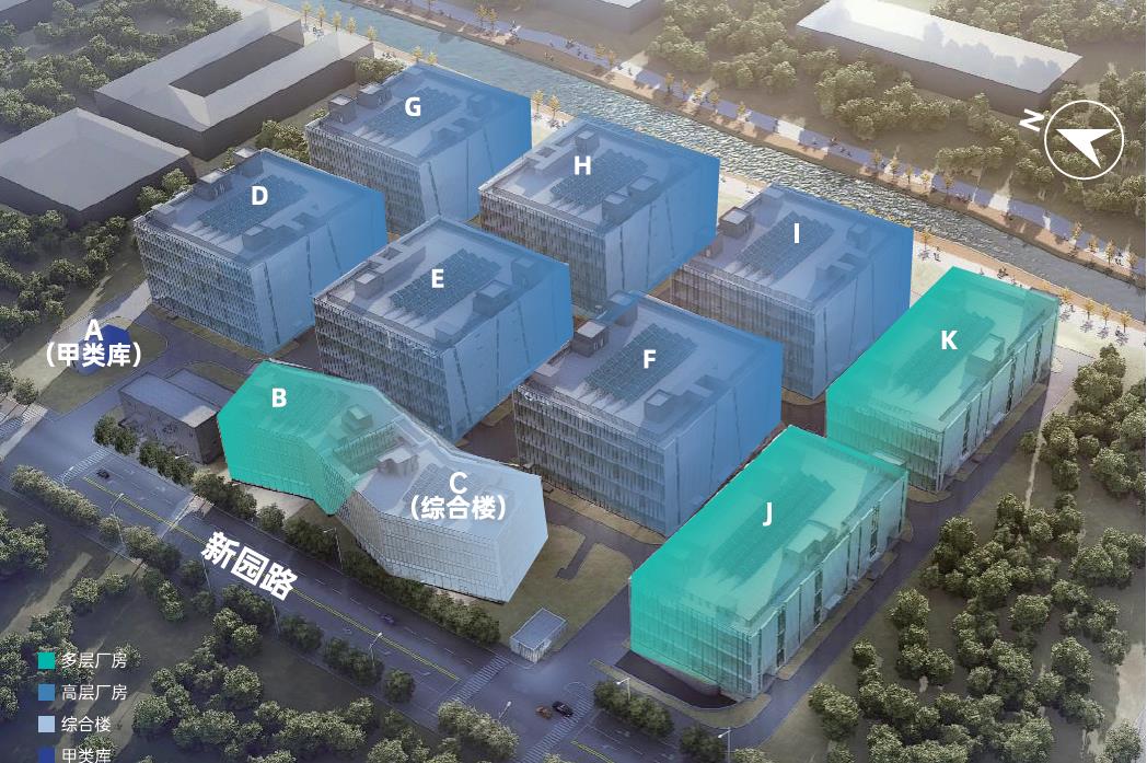 上海·康桥青浦生命科学园104地块丙二类6米高厂房出租|康墣生命科学产业园